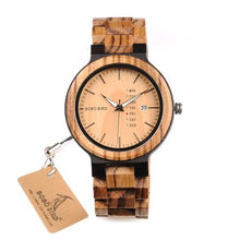 Two-tone wooden Watch