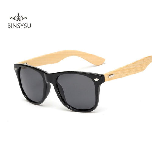 Wood Made Sunglasses Women Brand Designer Bamboo Leg Vintage Sunglasses UV400 Wooden Sun Glasses For Men Mirror Eyewear